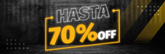 Ofertas hasta 70% OFF