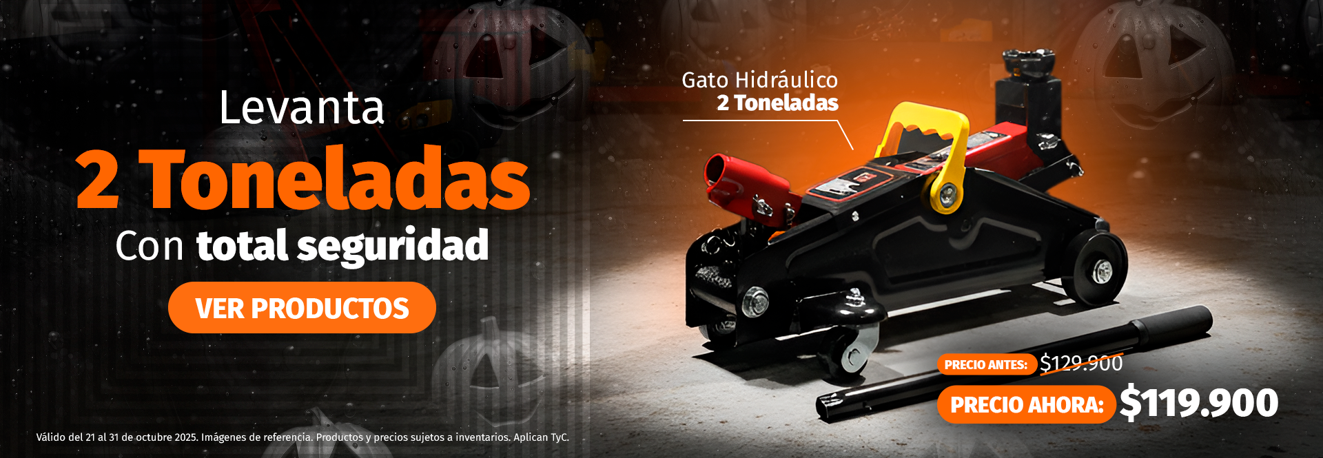 Gato Hidráulico 2 Toneladas 